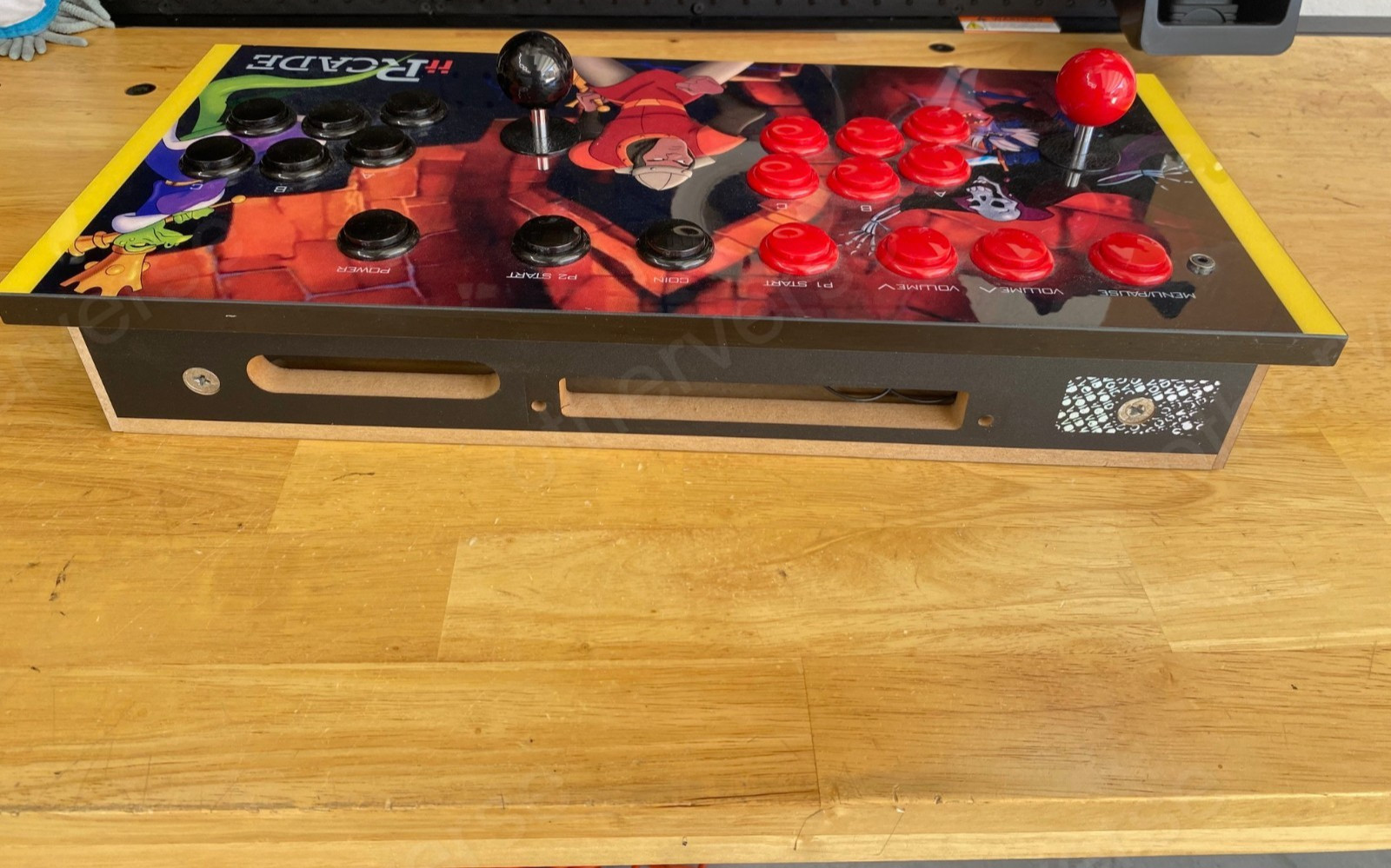 iiRCADE Dragon’s Lair Original Controller Panel Arcade Deck – Working 100%