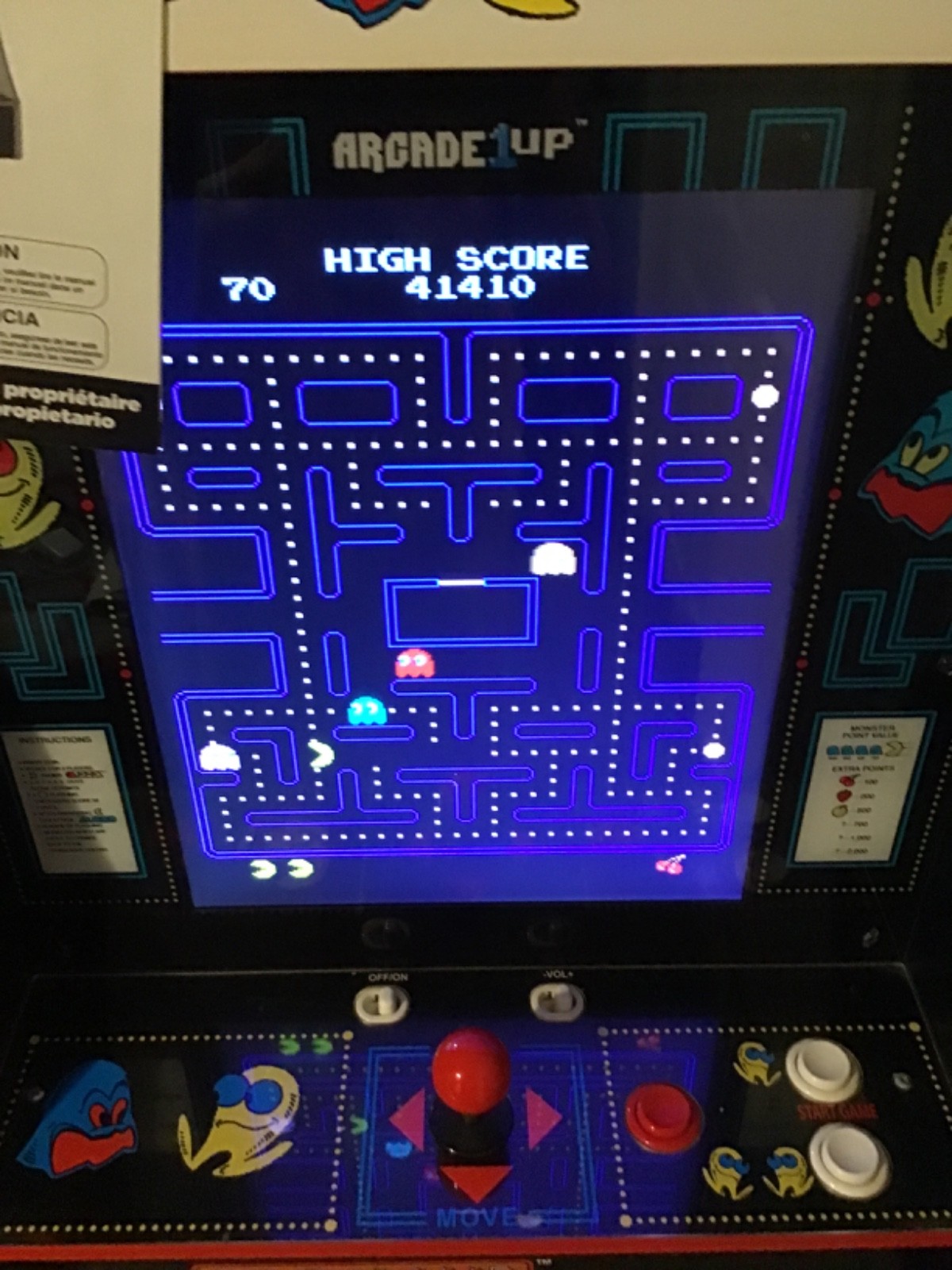 Arcade pac man and 2 other games included slightly used