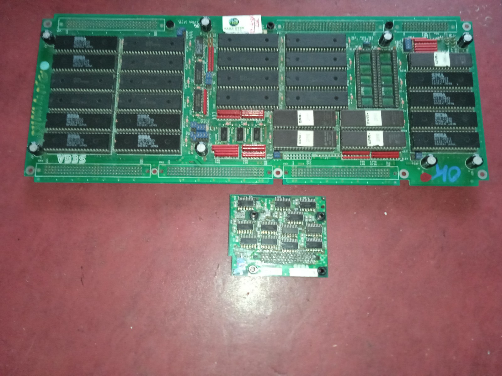 ORIGINAL SEGA DYNAMITE DEKA 2 ROM STACK PCB x MODEL 2A 100% + JAP VERSION
