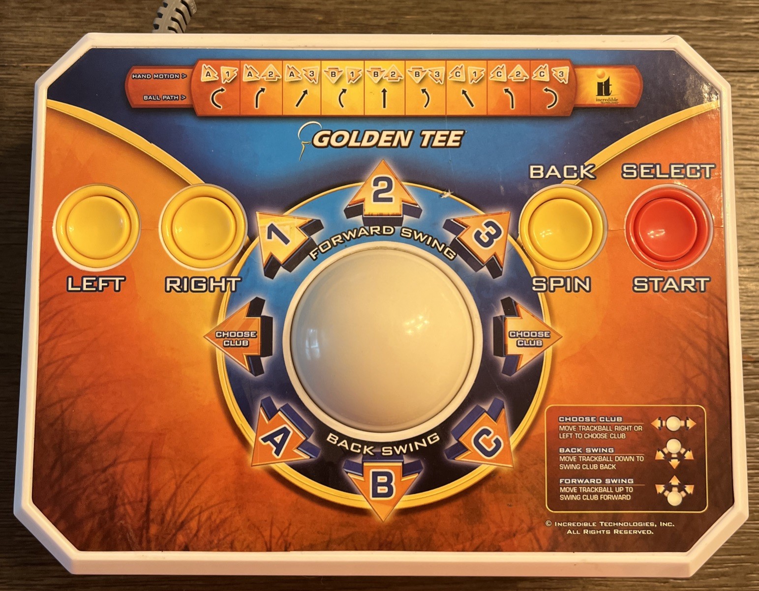 Golden Tee Golf Plug & Play Home TV Game Edition 2011 Jakks Pacific