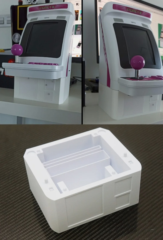 Mini Arcade Base Pedestal for Taito Egret II Mini +2 34 Elevated Stand Riser
