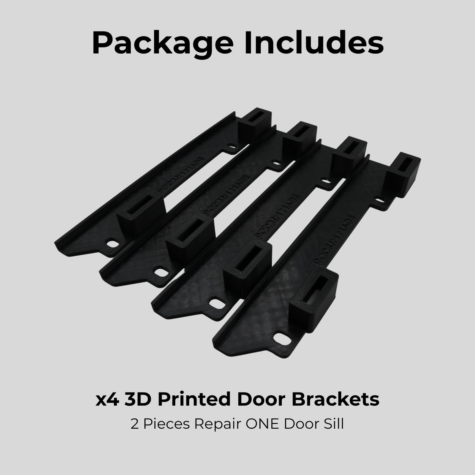 Front Door Sill Bracket Repair Kit – Compatible with 1999–2007 Chevy