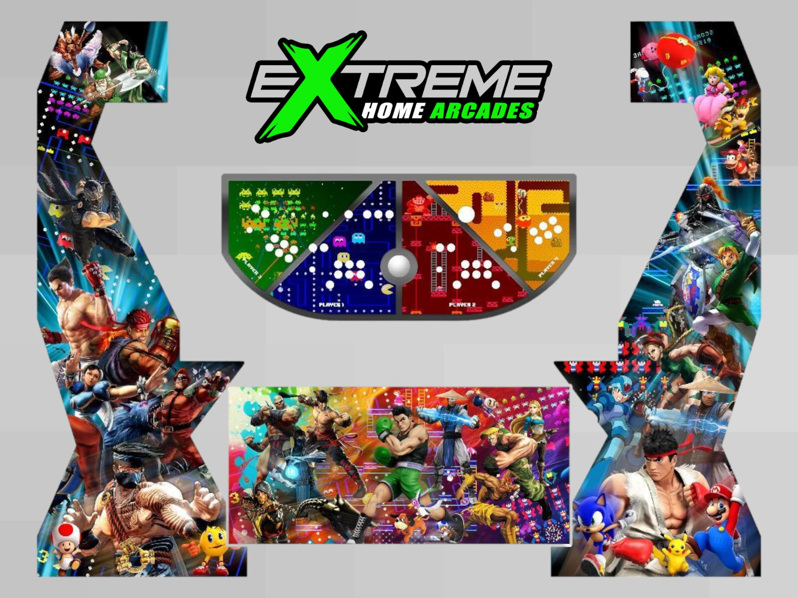 DIY Arcade Ultra 4 Player MegaCades Ready Quickly