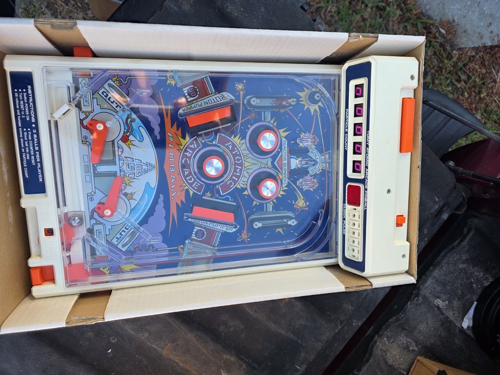 1979 tomy atomic arcade pinball
