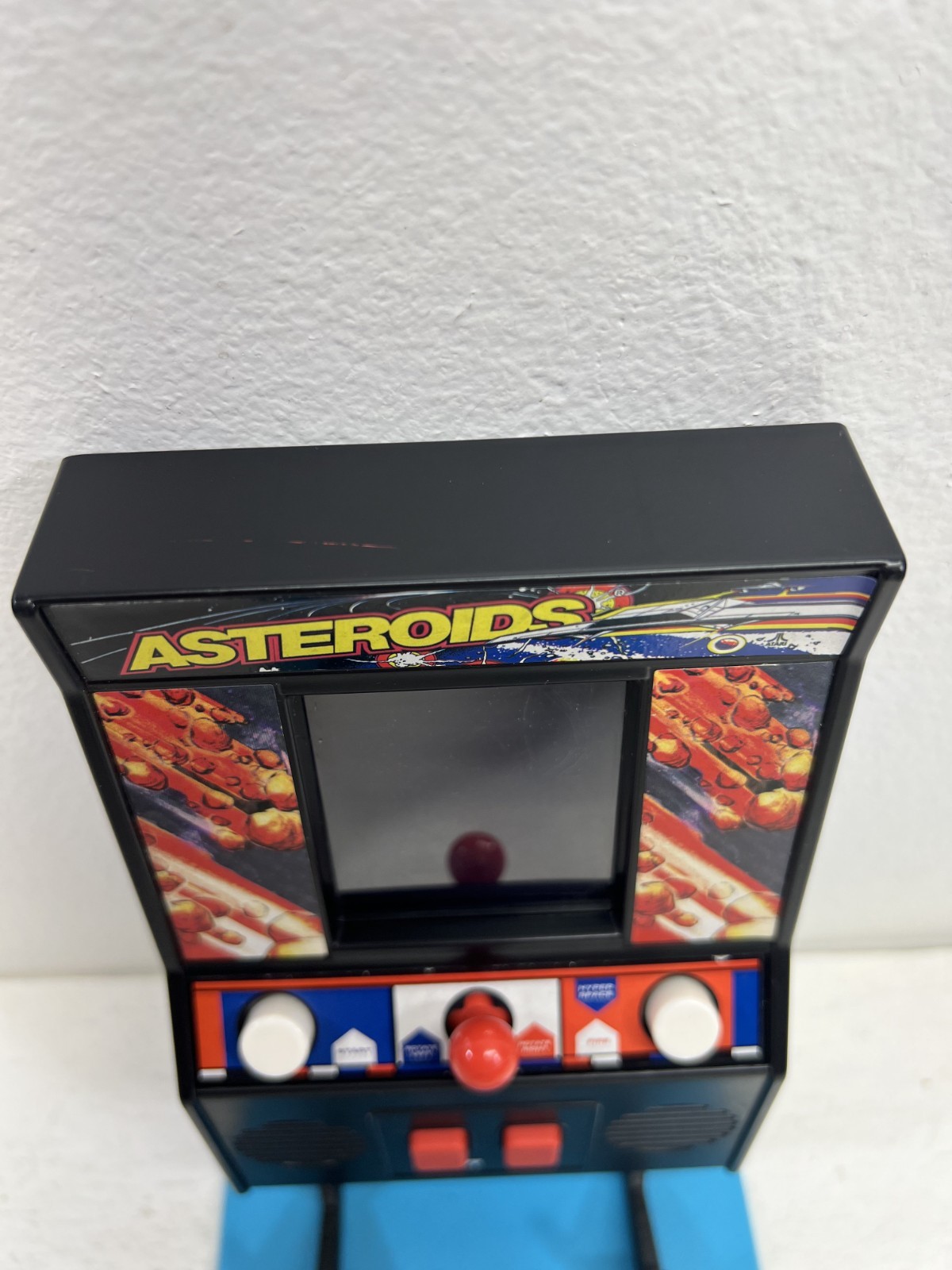 1979 ATARI INTERACTIVE ASTEROIDS MINI ARCADE ELECTRONIC HANDHELD GAME TESTED