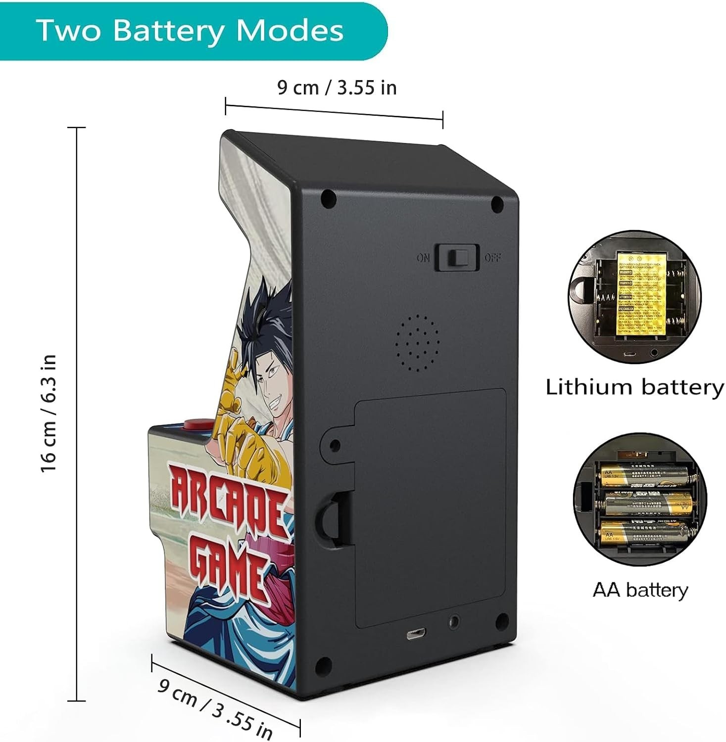 Mini Arcade Machine, Built in 156 Classic Retro Games, 2.8 Inch Screen | 156 …