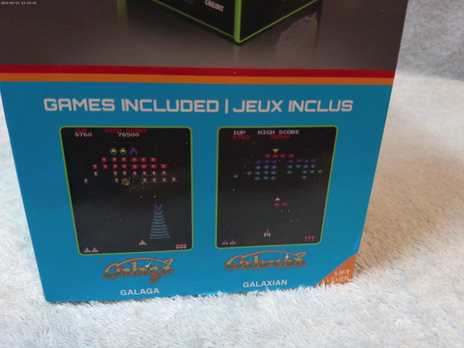 My Arcade Galaga/Galaxian Micro Player Pro DGUNL-4195 Portable Retro Arcade New