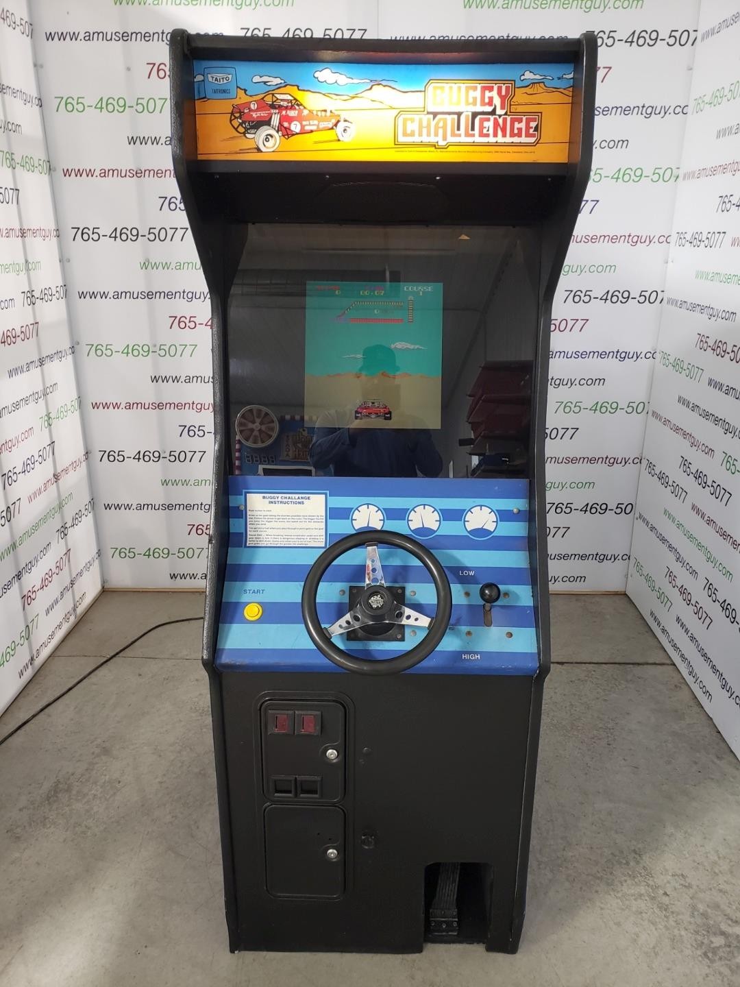 Buggy Challenge by Taito COIN-OP Arcade Video Game