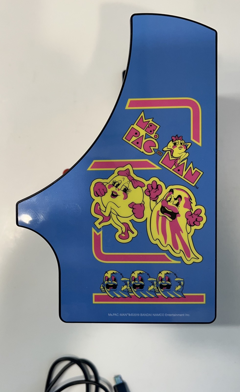 Ms. Pac-Man My Arcade 7” Mini Arcade Machine Video Game Bandai Namco ~ Working