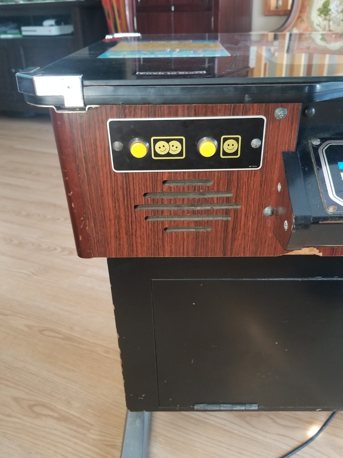 Frogger Cocktail Table Arcade Game Coin Op With Locks Keys Original Survivor