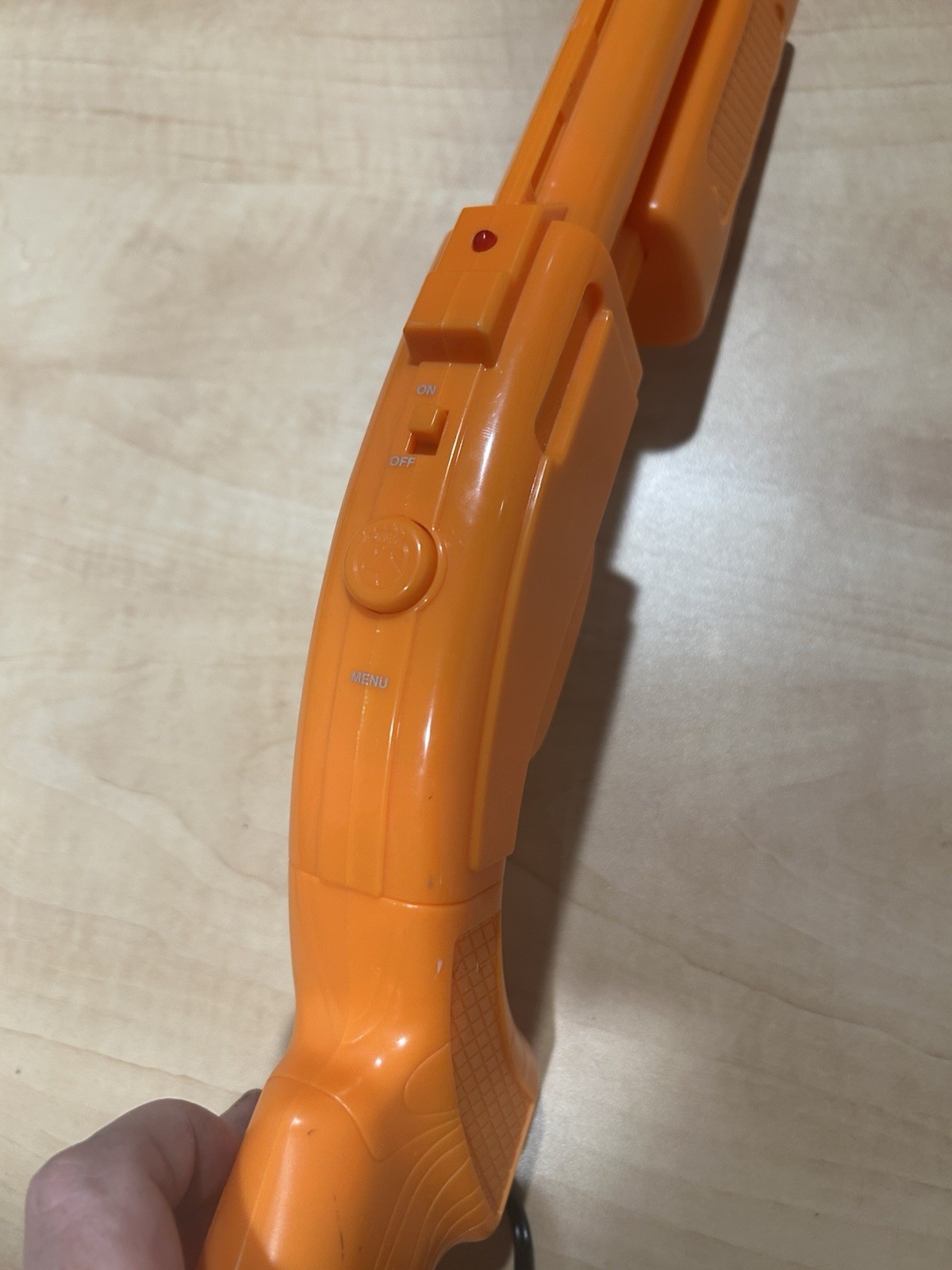 Jakks Pacific Big Buck Safari Plug & Play TV Game Orange Gun ONLY Tested Works