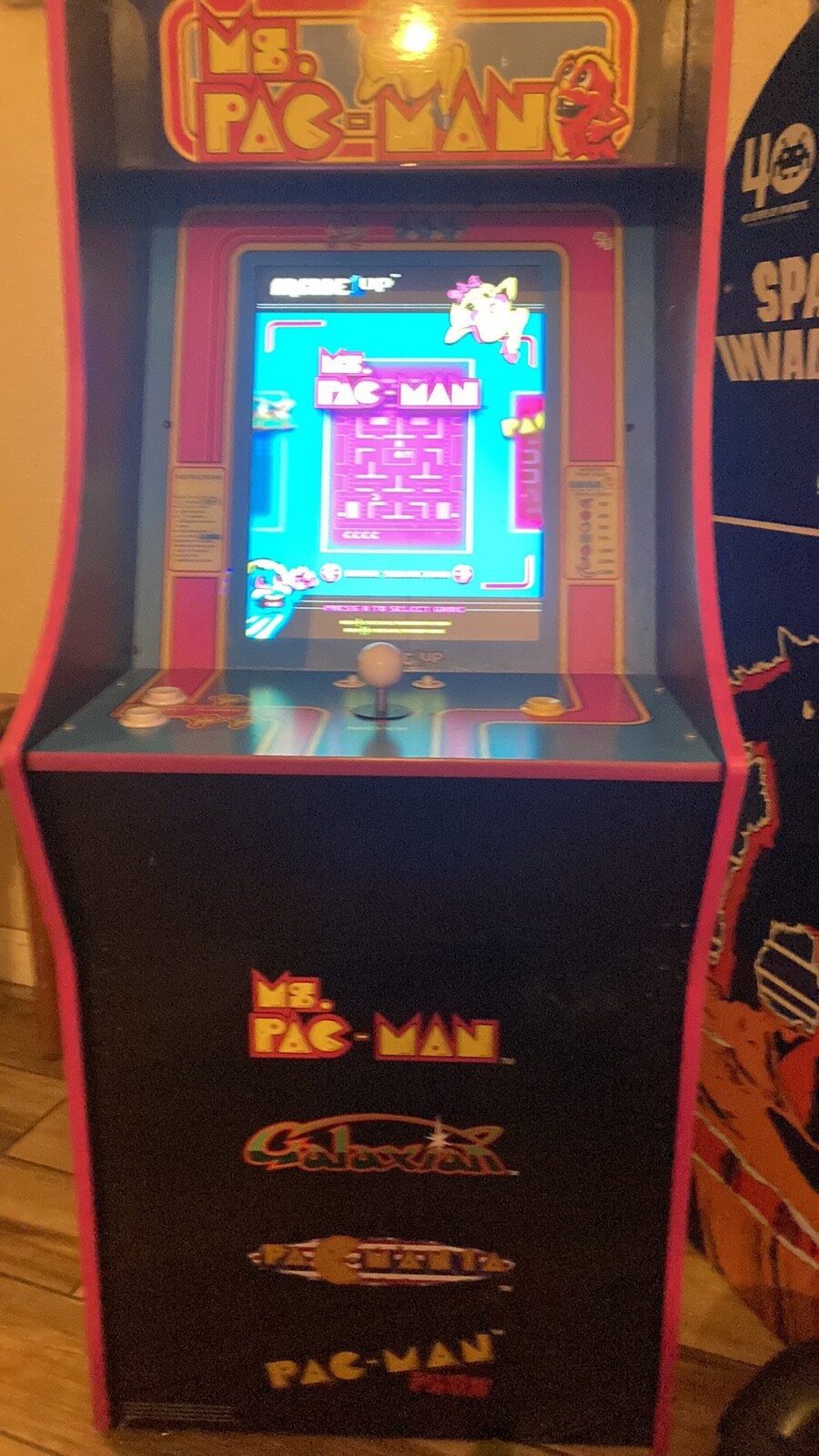 ARCADE1UP MRS PACMAN 40TH ANNIVERSARY EDITION NO RISER