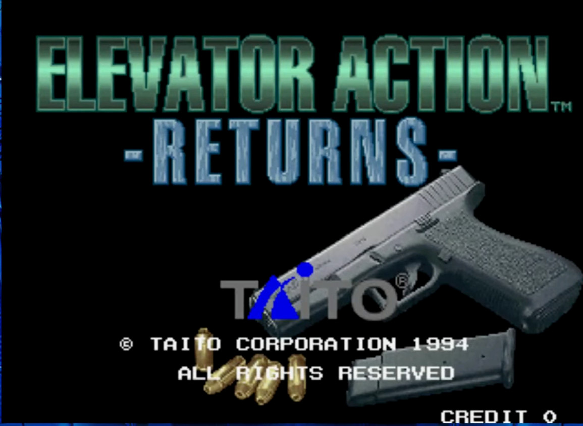 Taito 1994 Elevator Action Returns F3 System Arcade Board PCB JAMMA