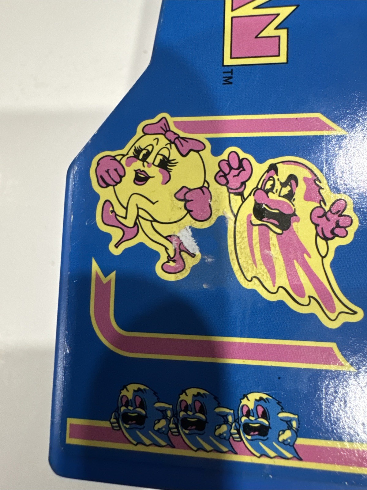 Namco Ms. Pac-Man My Arcade 7” Mini Arcade Machine Video Game Bandai Working #14