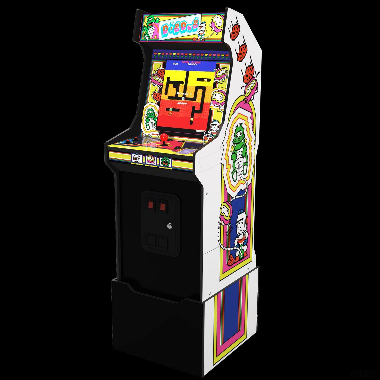 14 in 1 Multi-Game Legacy Edition Arcade Cabinet With Riser And Light-Up Marquee