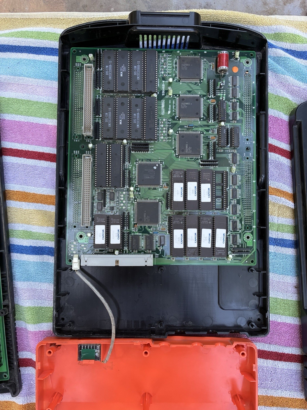 Capcom cps2 xmen vs street fighter a&b board (hispanic) jamma Original Battery