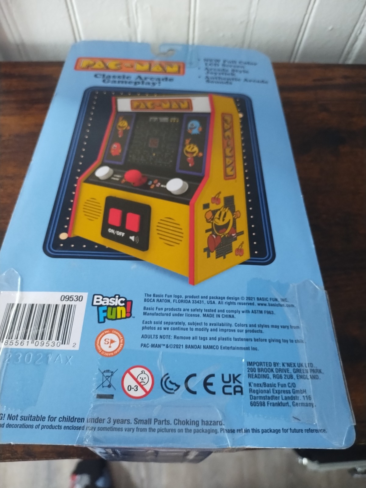 Pac-Man Mini SEALED UNOPENED Classic Arcade Game Basic Fun Vintage Pacman