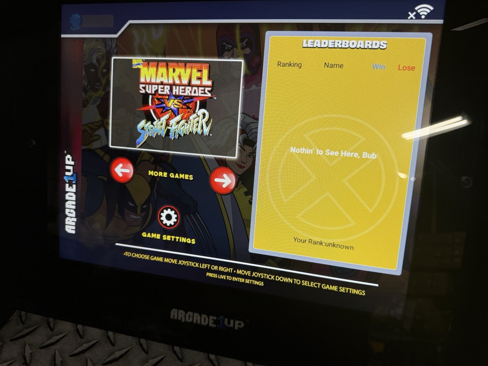 SUPER RARE Arcade 1Up X-MEN 97 – (8 Games) – Pick Up – MVC2🔥