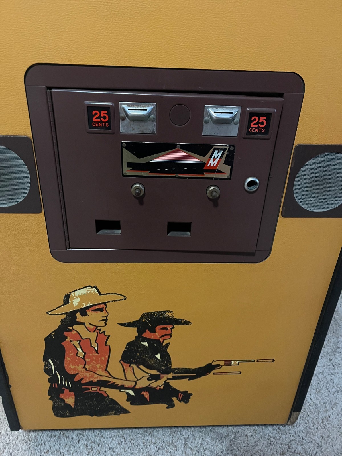 1977 Boot Hill Arcade Machine by Midway Co. RARE & WORKING!