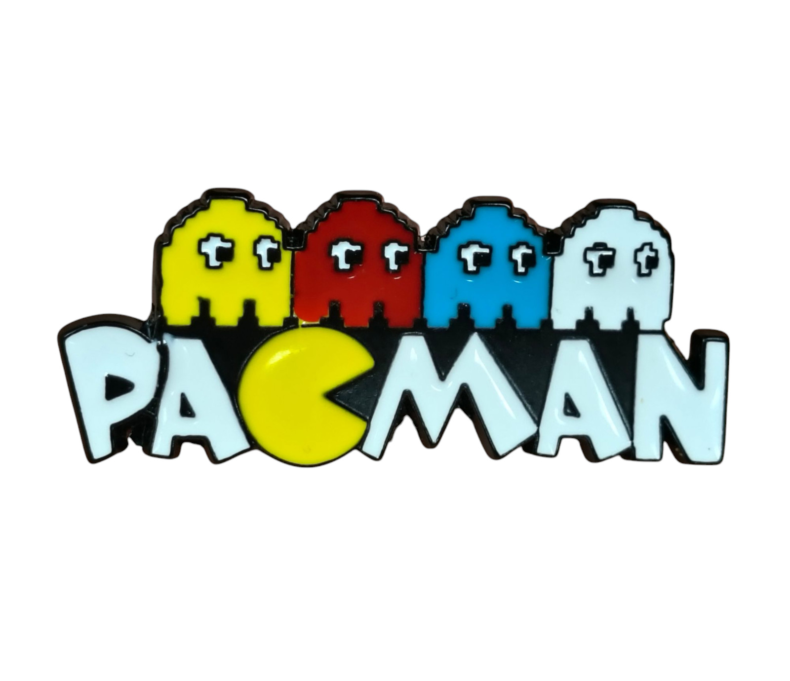 Bandai Namco Pacman Retro Arcade Ghost Logo Enamel Pin