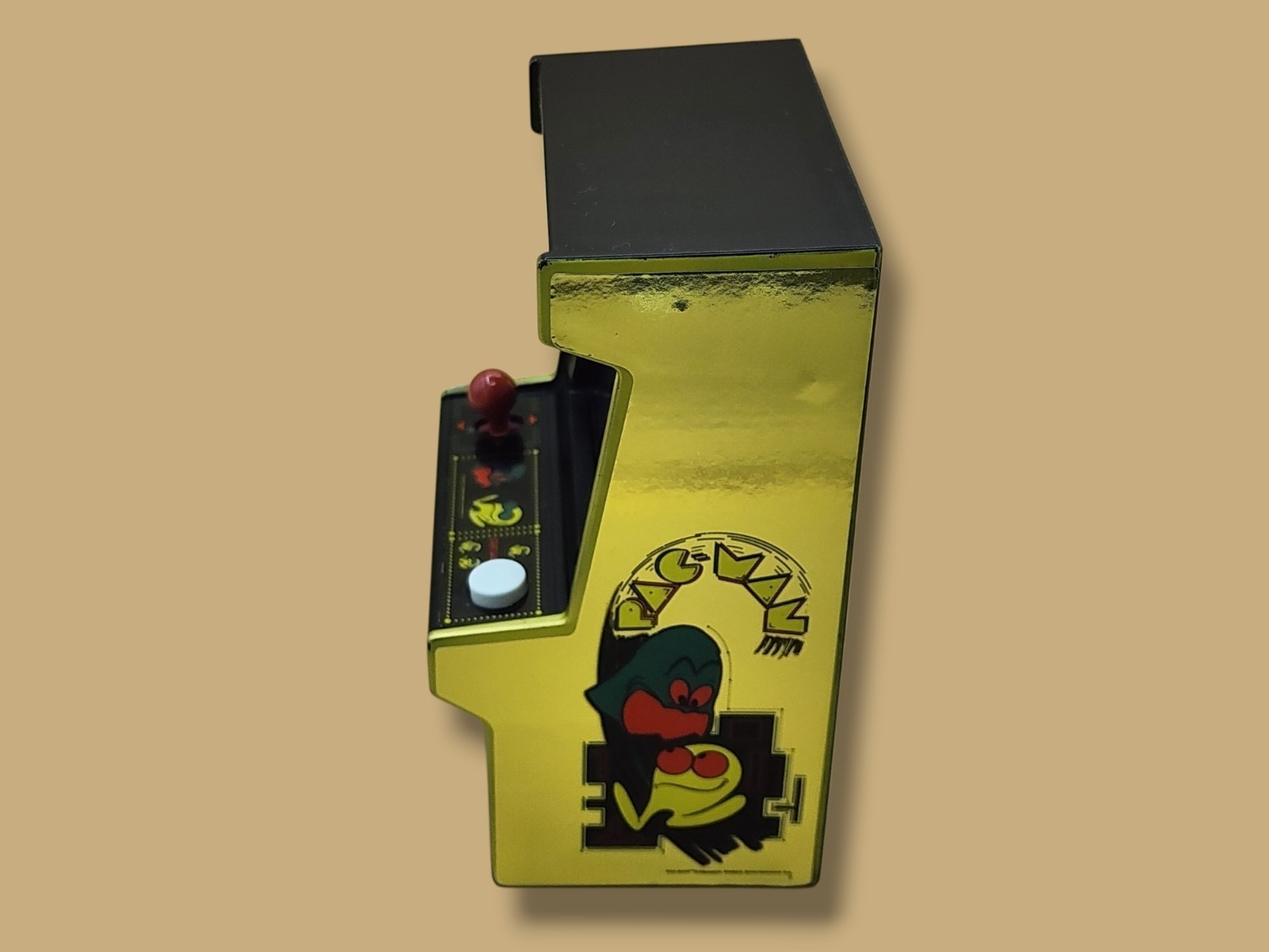 2020 Basic Fun Pac-Man 40th Anniversary Gold Mini Arcade Walmart Exclusive
