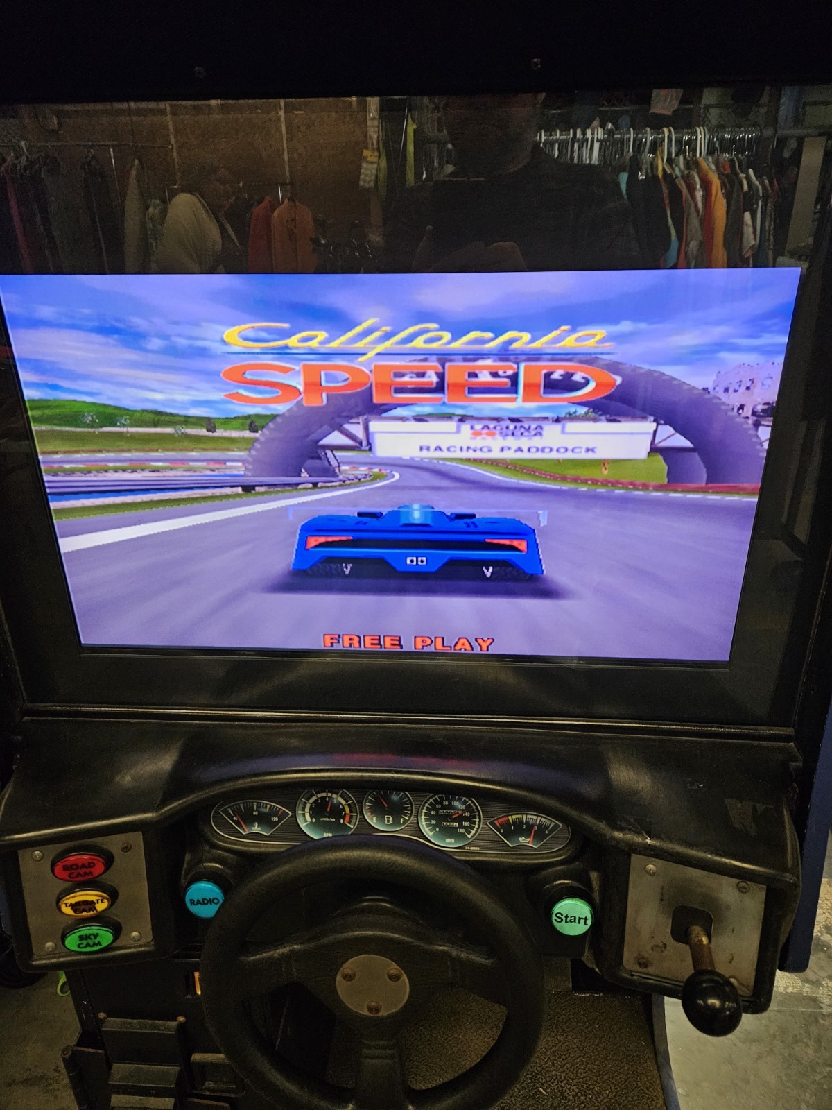 Atari California Speed Arcade Game Logic Board 1998 PCB