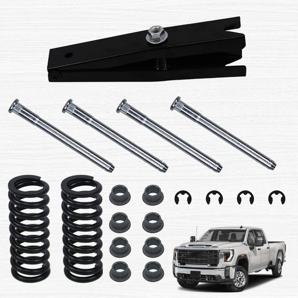 Complete Door Hinge Repair Kit for Chevy GMC – Pin, Bushing, Spring & Tool – Fit