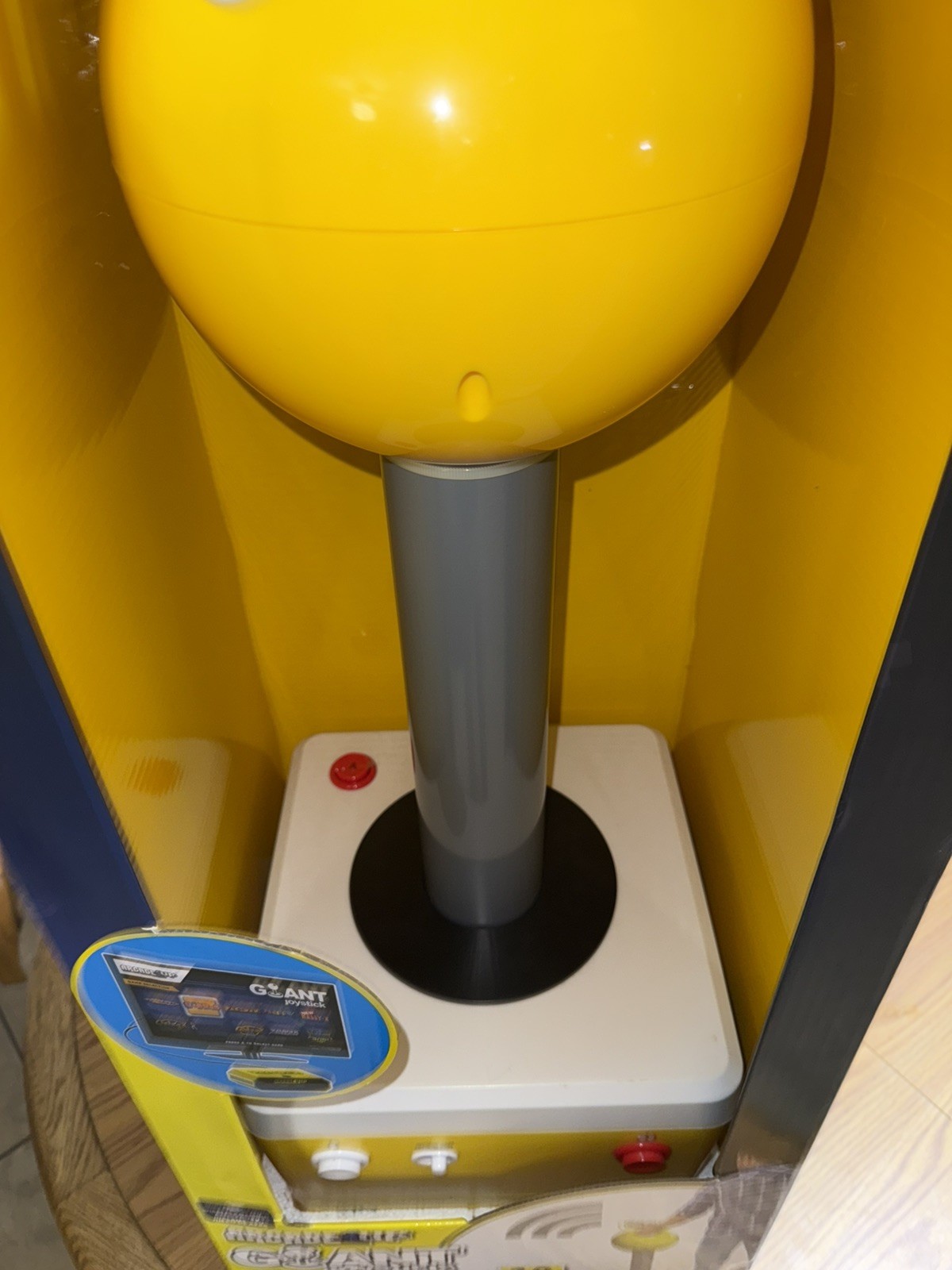BRAND NEW! SEALED! PAC-MAN Arcade1Up Giant Joy Stick 33 inches tall