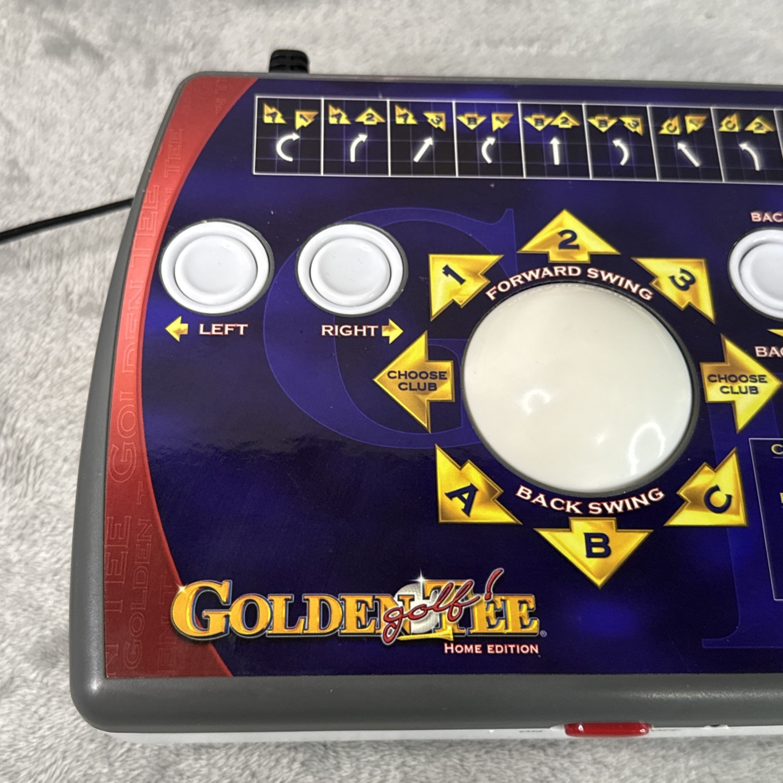 GOLDEN TEE Plug & Play Arcade Golf Game Home Edition Radica 2005 Tested Working