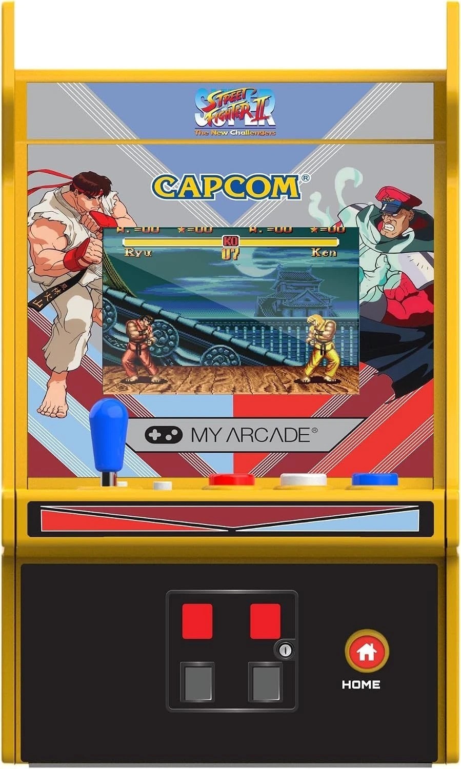 Super Street Fighter II Micro Player Pro: Capcom Games, Classic Arcades, 2 Ga…