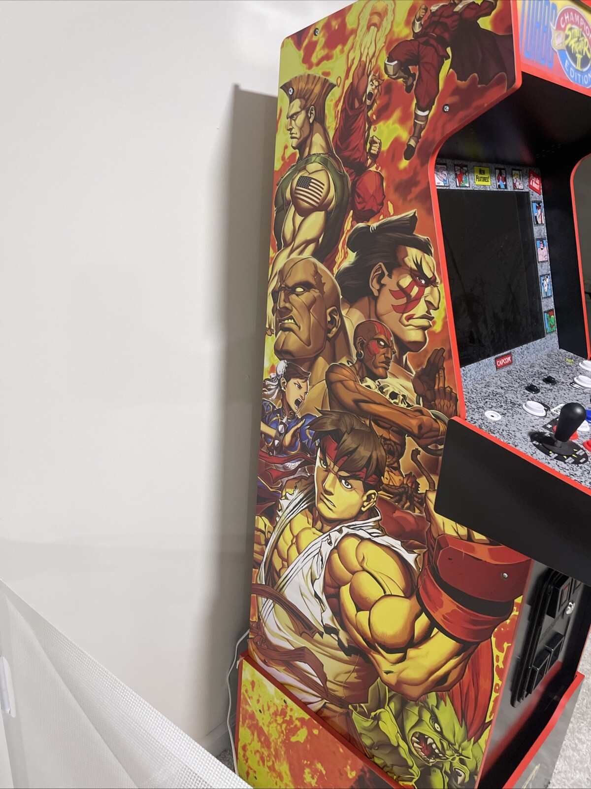 Arcade1Up 14 in1 Game Machine Street Fighter II Turbo Hyper Fight Legacy Video
