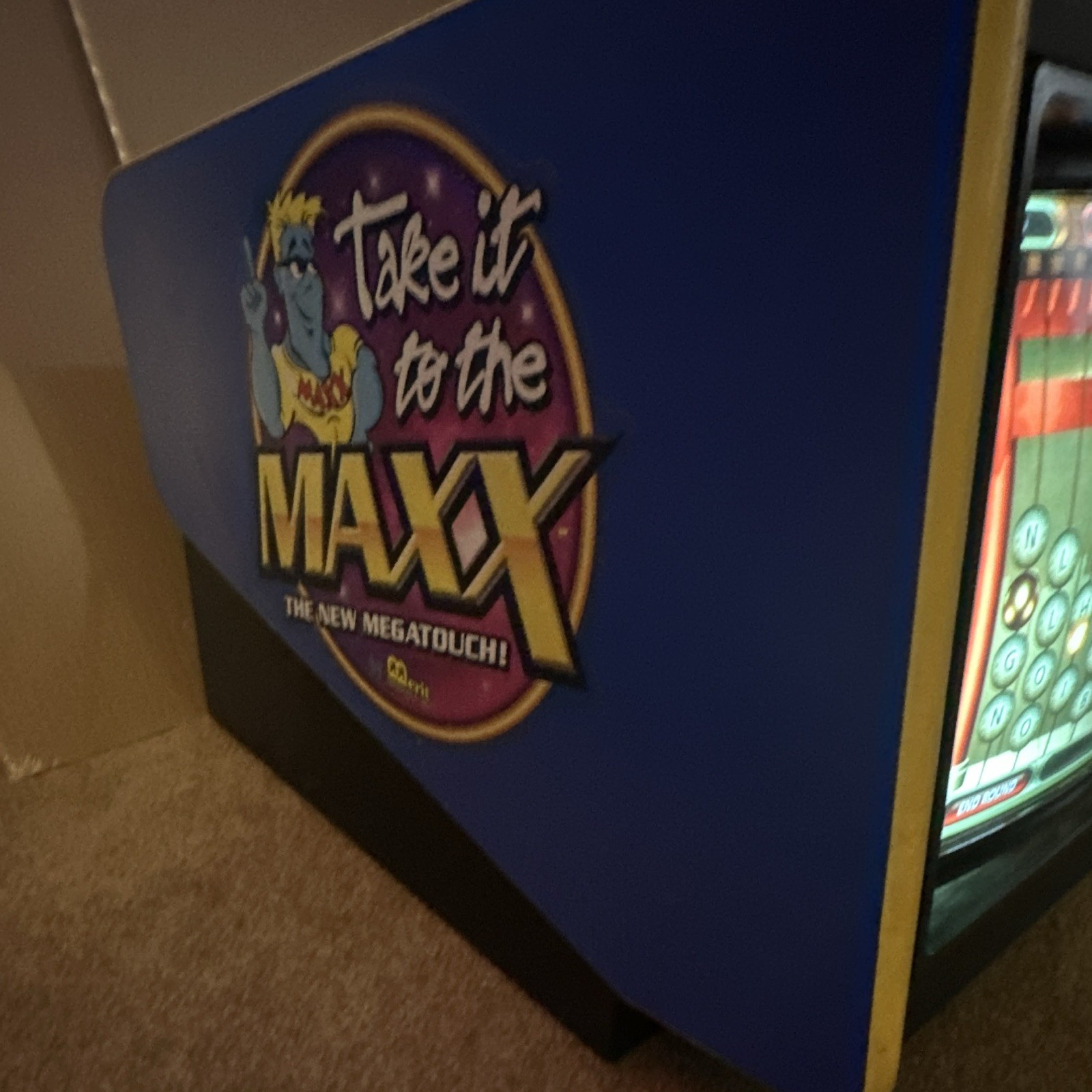 Megatouch Touchscreen Countertop Arcade Gaming Updated Jade Edition