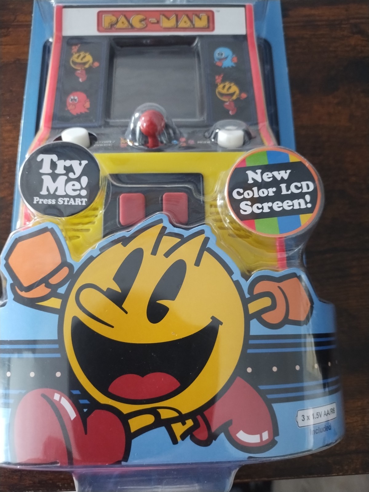 Pac-Man Mini SEALED UNOPENED Classic Arcade Game Basic Fun Vintage Pacman