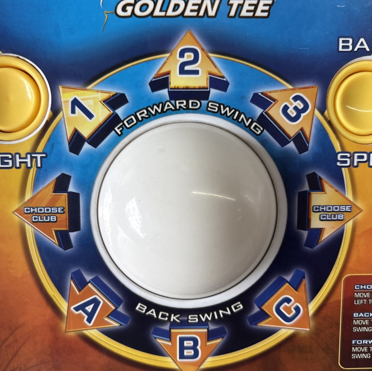 JAKKS Pacific Golden Tee Golf Plug & Play Home TV Game Edition 2011 No Bat Cover
