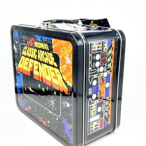 Midway Classic Arcade Tin Lunch Box, Defender NEW