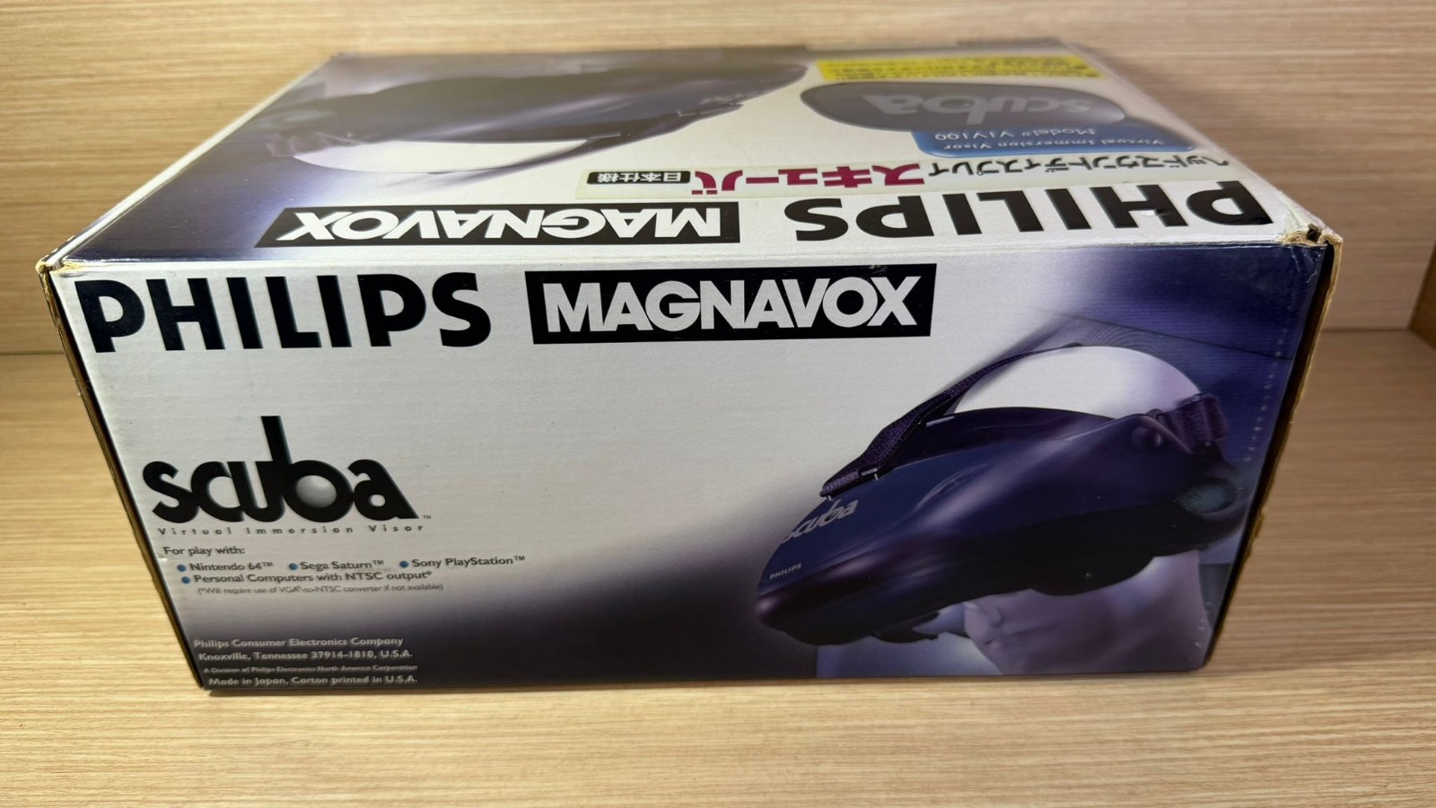 READ INFO – Philips Magnavox Scuba V1V100 Virtual Immersive visor boy n64 ps1