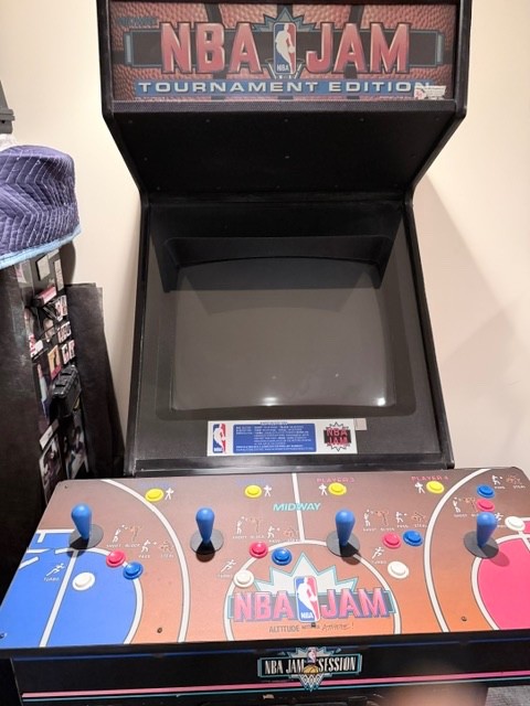 Original NBA Jam Session 1993 Midway Arcade Game Local Pick-up only