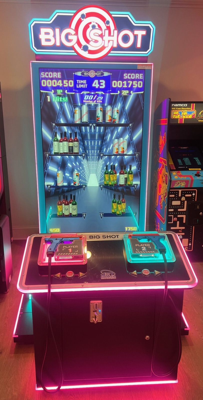BIG SHOT ARCADE MACHINE by JET GAMES 2023 (Excellent Condition) *RARE*