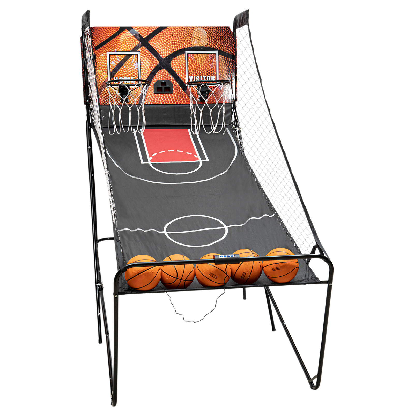 NEW ELECTRONIC DUAL SHOT ARCADE BASKETBALL SCORER ARCADE GAME BASKETBALL ARCADE