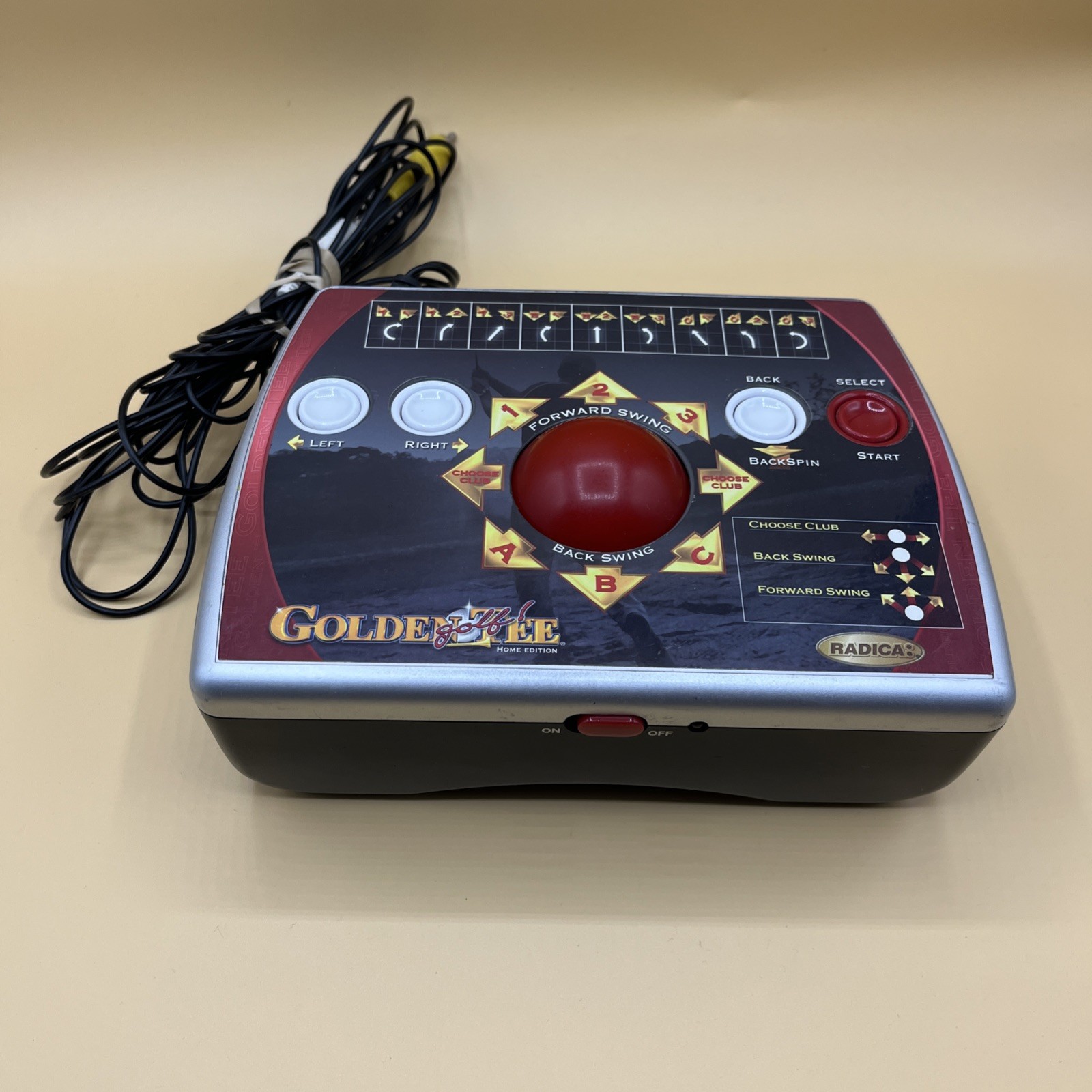 Golden Tee Golf Home Edition Radica Plug & Play Arcade TV Video Game