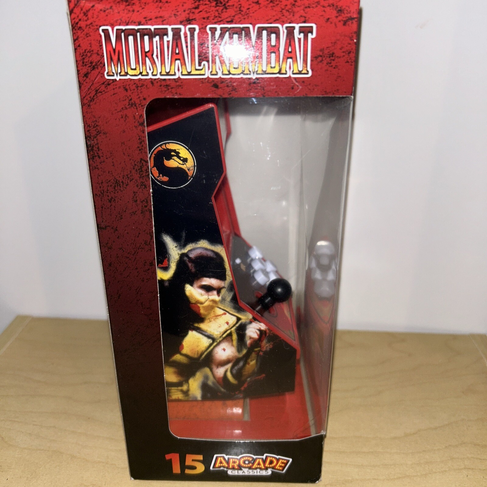 MORTAL KOMBAT Basic Fun Arcade Classics Machine Handheld Game Rare! #15 Combat