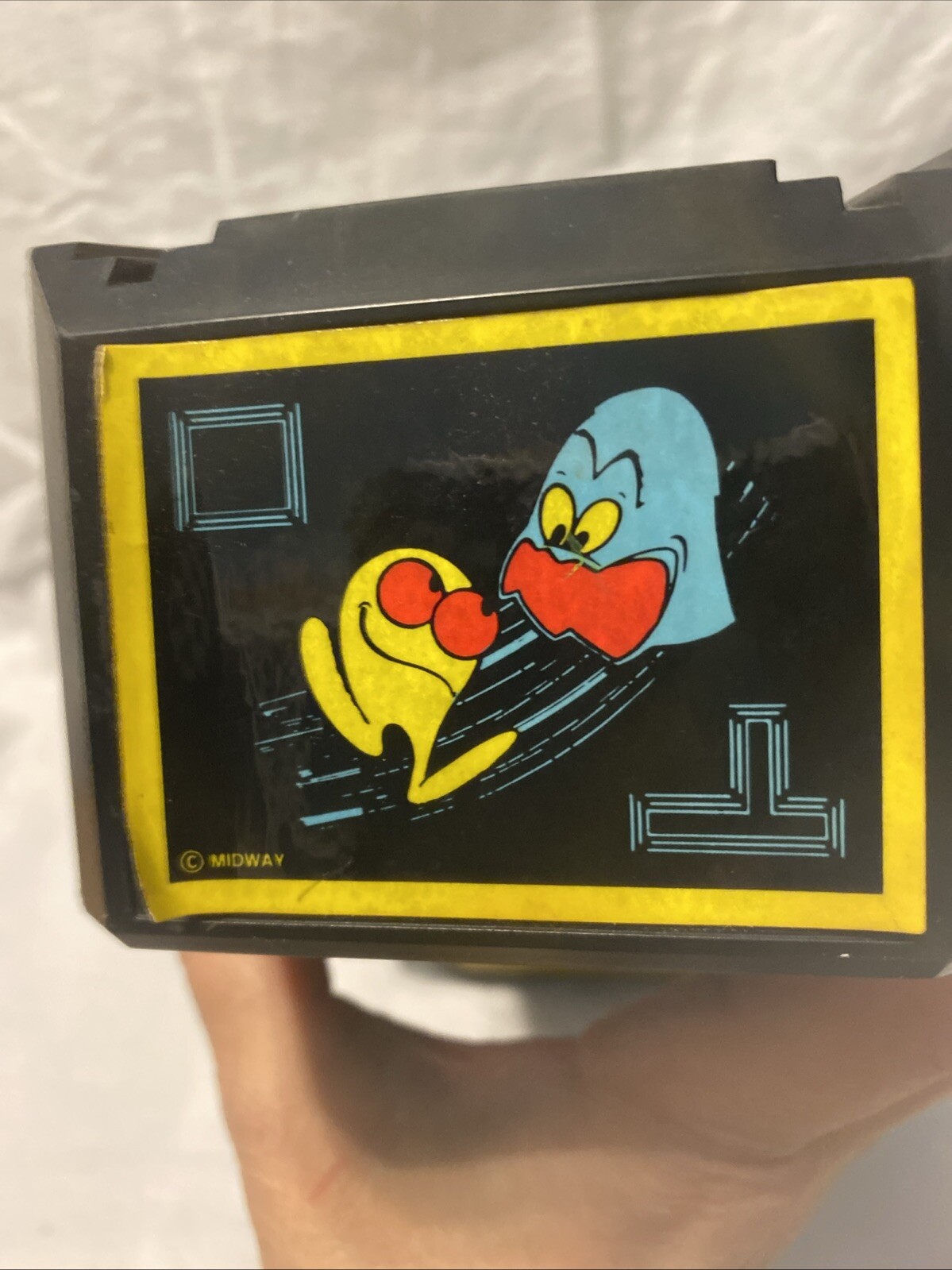 COLECO Mini Arcade PAC-MAN Video Game Tabletop Midway Vintage Vtg TESTED WORKS