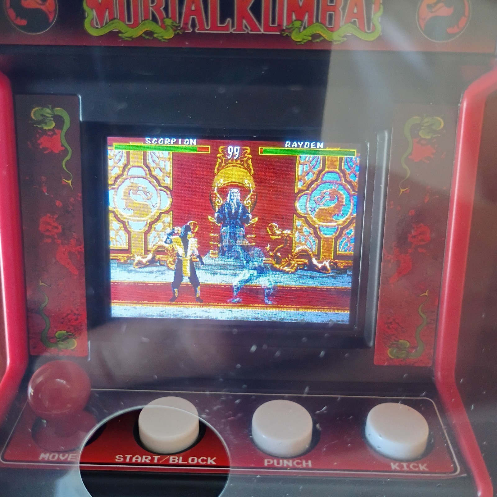 Mortal Kombat Mini Arcade Classics Basic Fun 90’s Video Game WB Retro Gaming NEW