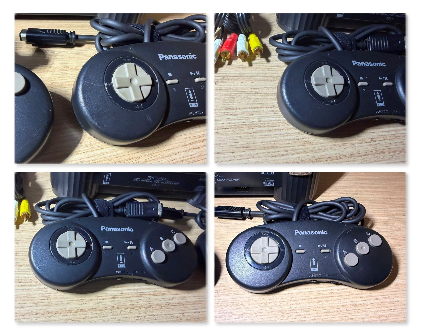 READ INFO- Panasonic 3DO FZ1 FZ-1 Console + ODE (USB EXT) + 240p AV