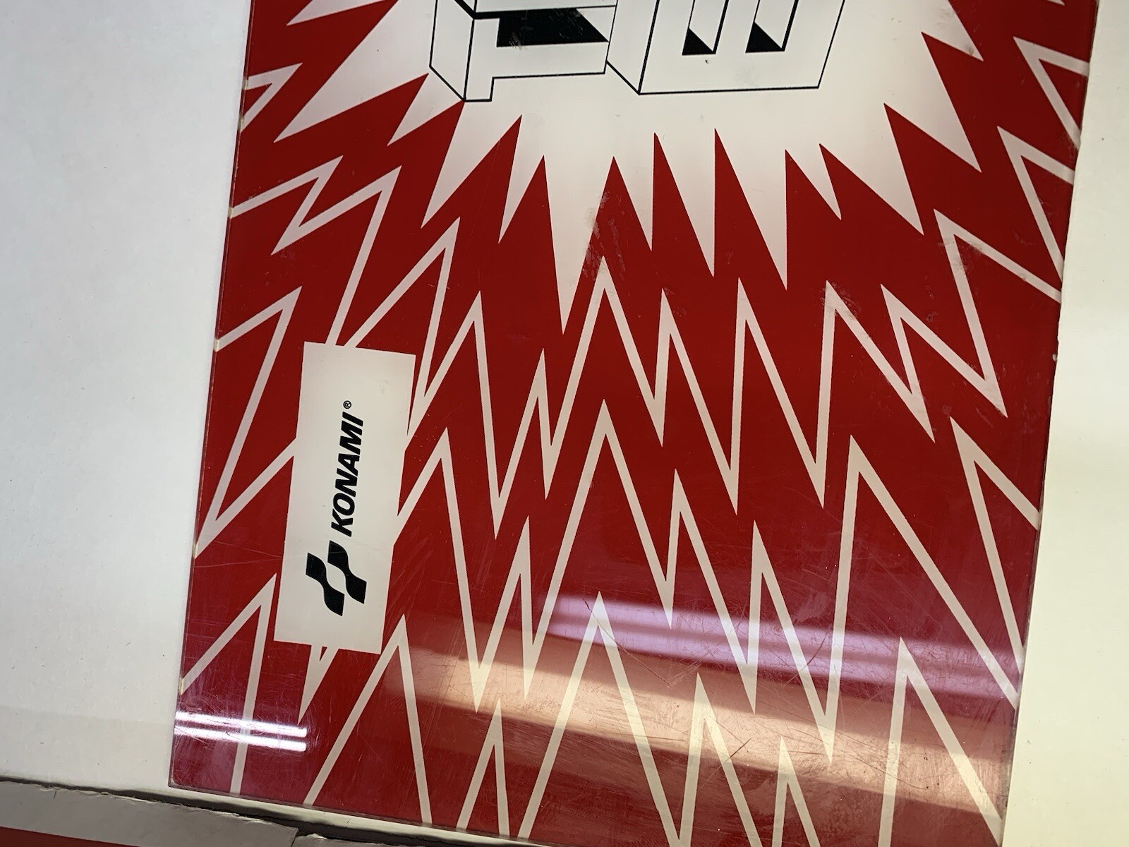 Vintage Arcade Video Game Original Konami Marquee “Main Event”