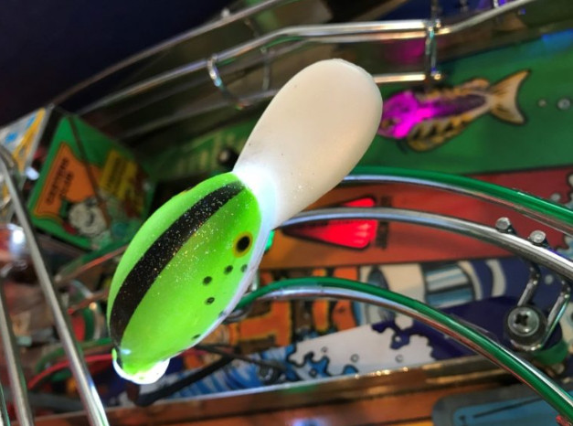 Fish Tales FT Pinball Machine GREEN PINK LURE LED Mod