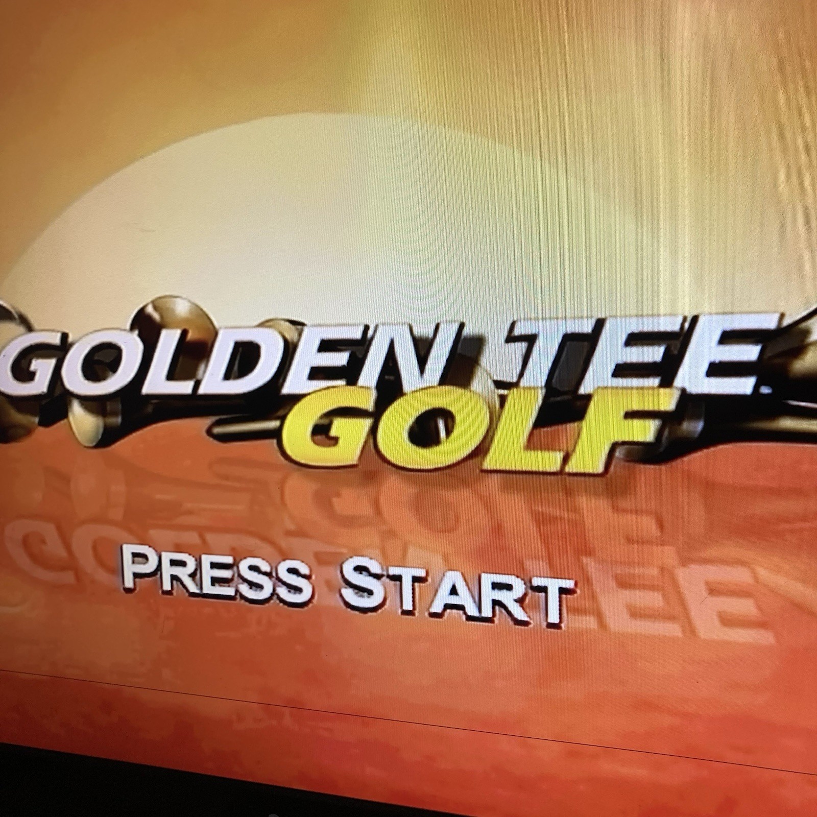 Jakks Pacific Golden Tee Golf 2011 Plug & Play Home TV Game Edition Tested Works