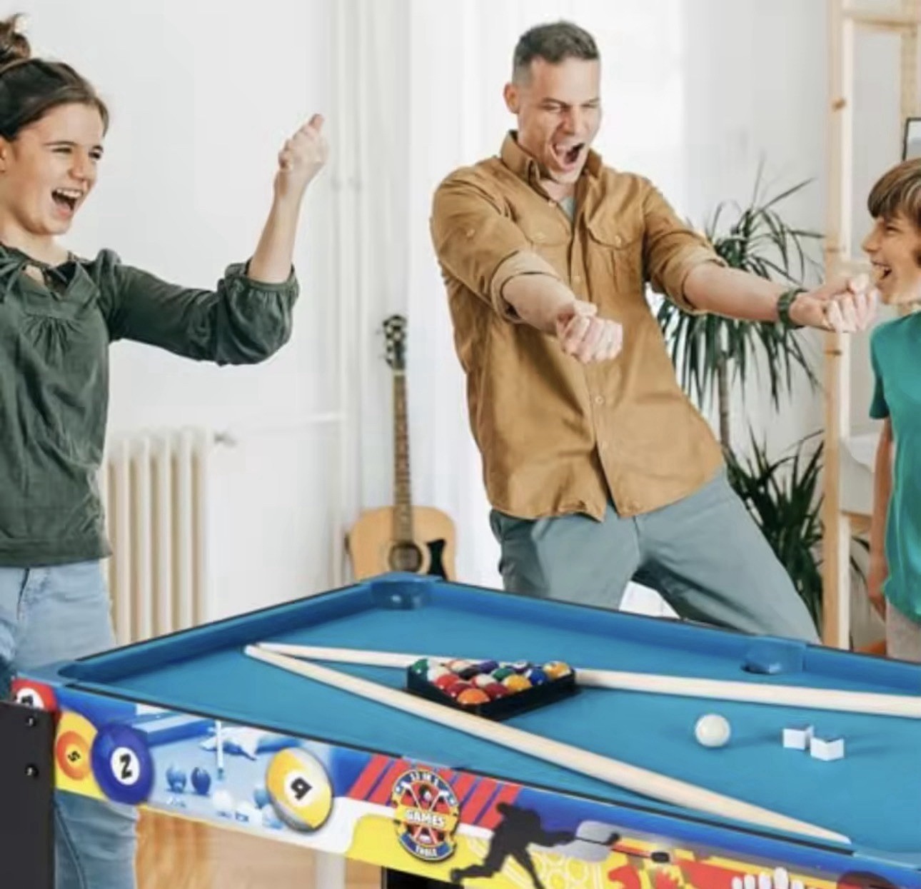 New 12 in 1 Multi Game Table for Home Arcade Party Activity Room Air Hockey