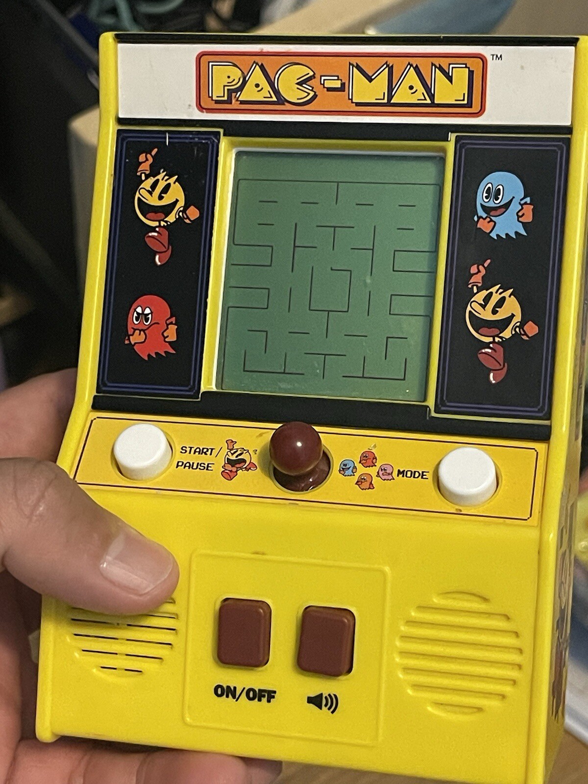 Pac-man Handheld Mini Arcade Retro Pacman Video Game Bandai Namco Toy