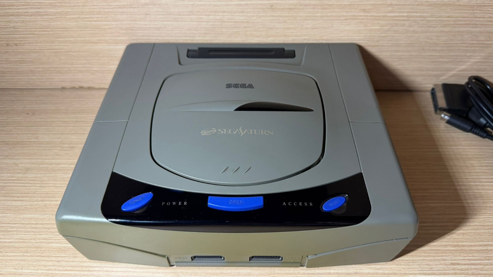 READ INFO – Sega Saturn Japanese Grey Console